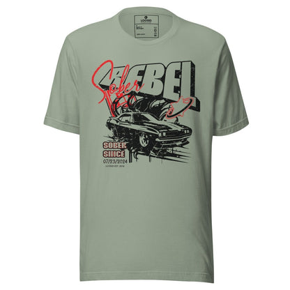 Sober Rebel Sober T Shirt fit detail (view 9)