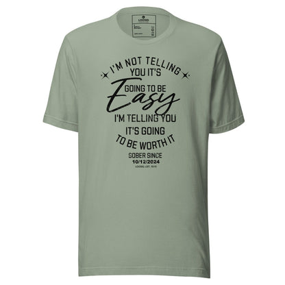 Im Not telling Sober T Shirt featuring the design (view 21)