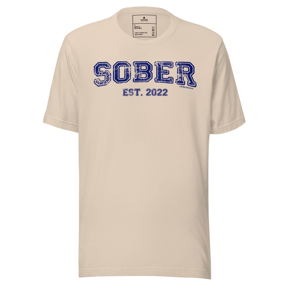 Sober Women's Recovery Is Possible Sober T Shirt back view (view 17)