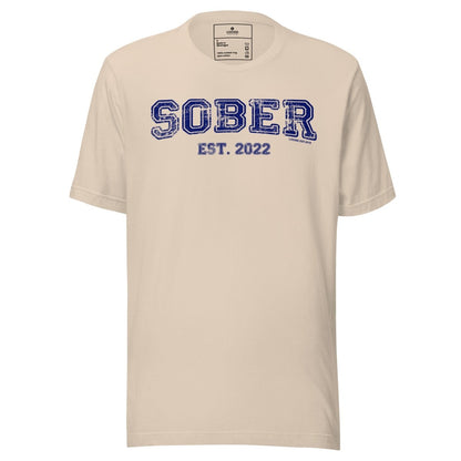 Sober Women's Recovery Is Possible Sober T Shirt back view (view 17)