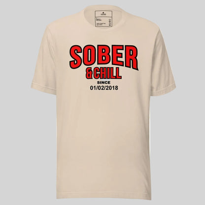 Sober and Chill Sober T Shirt graphic detail (view 14)