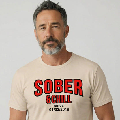 Sober and Chill Sober T Shirt lifestyle view (view 15)