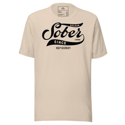 Sober Since Sober T Shirt graphic detail (view 24)