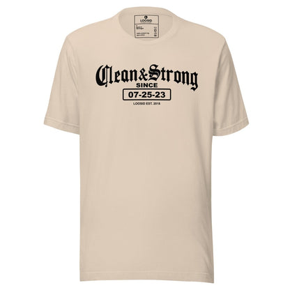 Recovery Date Men's Sobriety Sober T Shirt packaging detail (view 8)