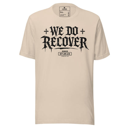 We Do Recover Female Sober T Shirt back view (view 17)