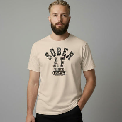 Sober AF Sober T Shirt fit detail (view 19)