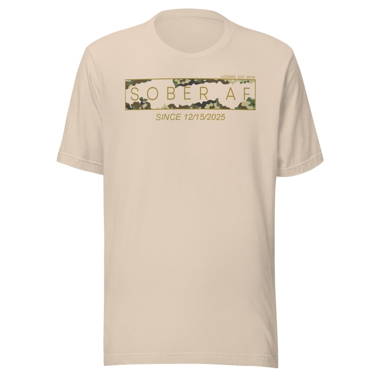 Sober AF Sober T Shirt featuring the design (view 11)