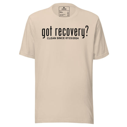 Got Recovery Sober T Shirt packaging detail (view 8)