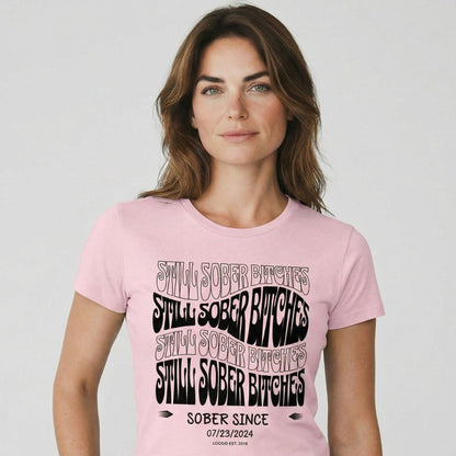 Still Sober B Sober T Shirt lifestyle view (view 25)