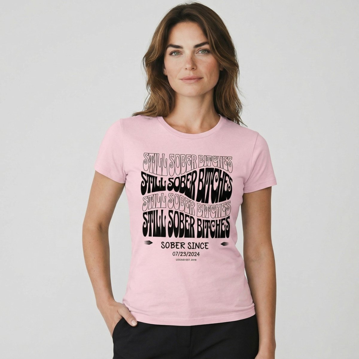 Still Sober B Sober T Shirt side view (view 26)