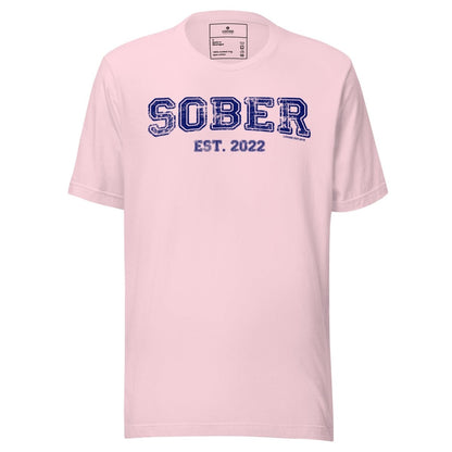 Sober Women's Recovery Is Possible Sober T Shirt flat lay styled image (view 23)