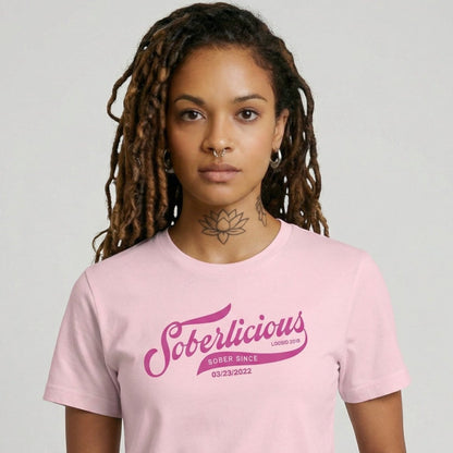 Loosid Soberlicious Sober T Shirt featuring the design