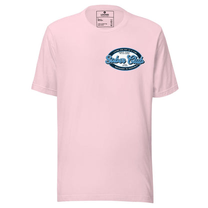 Sober Club Sober T Shirt back view (view 17)
