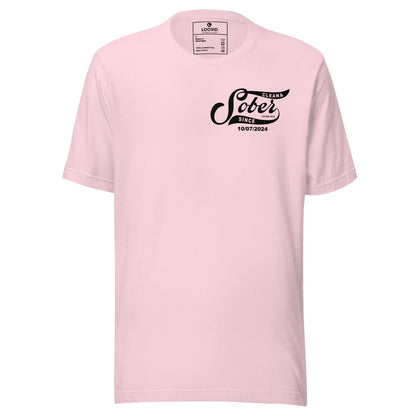 Sober Since Sober T Shirt graphic detail (view 14)