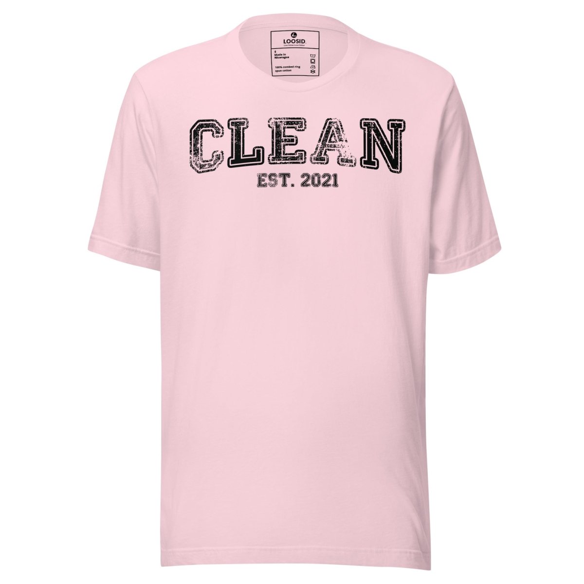 Clean EST. Sober T Shirt product photo (view 20)