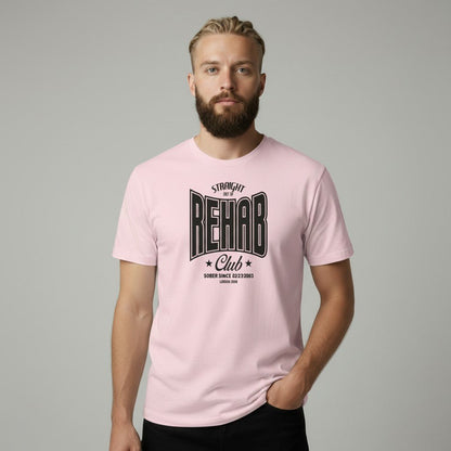 Rehab Sober T Shirt featuring the design (view 21)