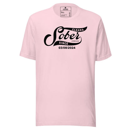 Sober Since Sober T Shirt product photo (view 20)