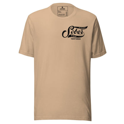 Sober Since Sober T Shirt lifestyle view (view 15)