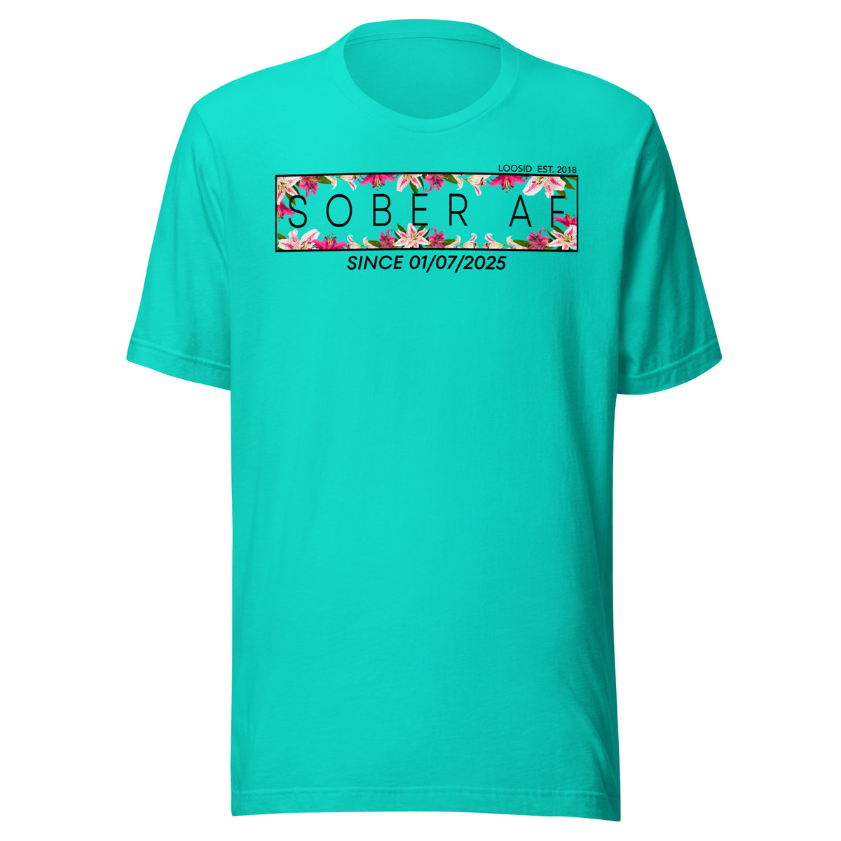 Meaningful sobriety t shirt for gifting or personal use