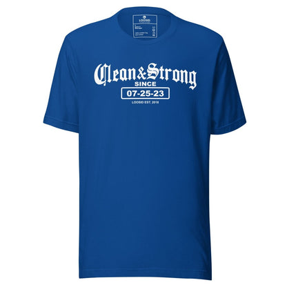 Recovery Date Men's Sobriety Sober T Shirt product photo (view 20)