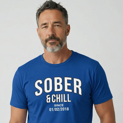 Sober and Chill Sober T Shirt graphic detail (view 24)