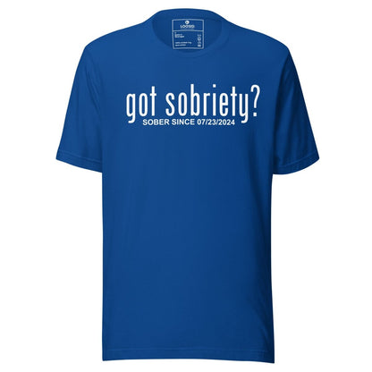 Got Sobriety Sober Since Sober T Shirt product photo (view 20)