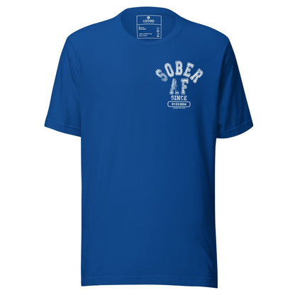 Sober AF Sober T Shirt graphic detail (view 14)