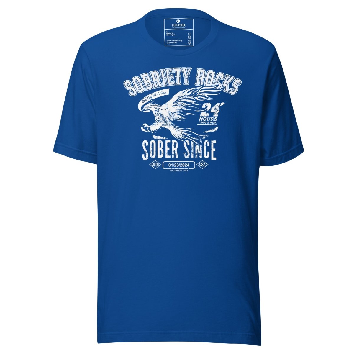 Sober Since Sober T Shirt packaging detail (view 8)