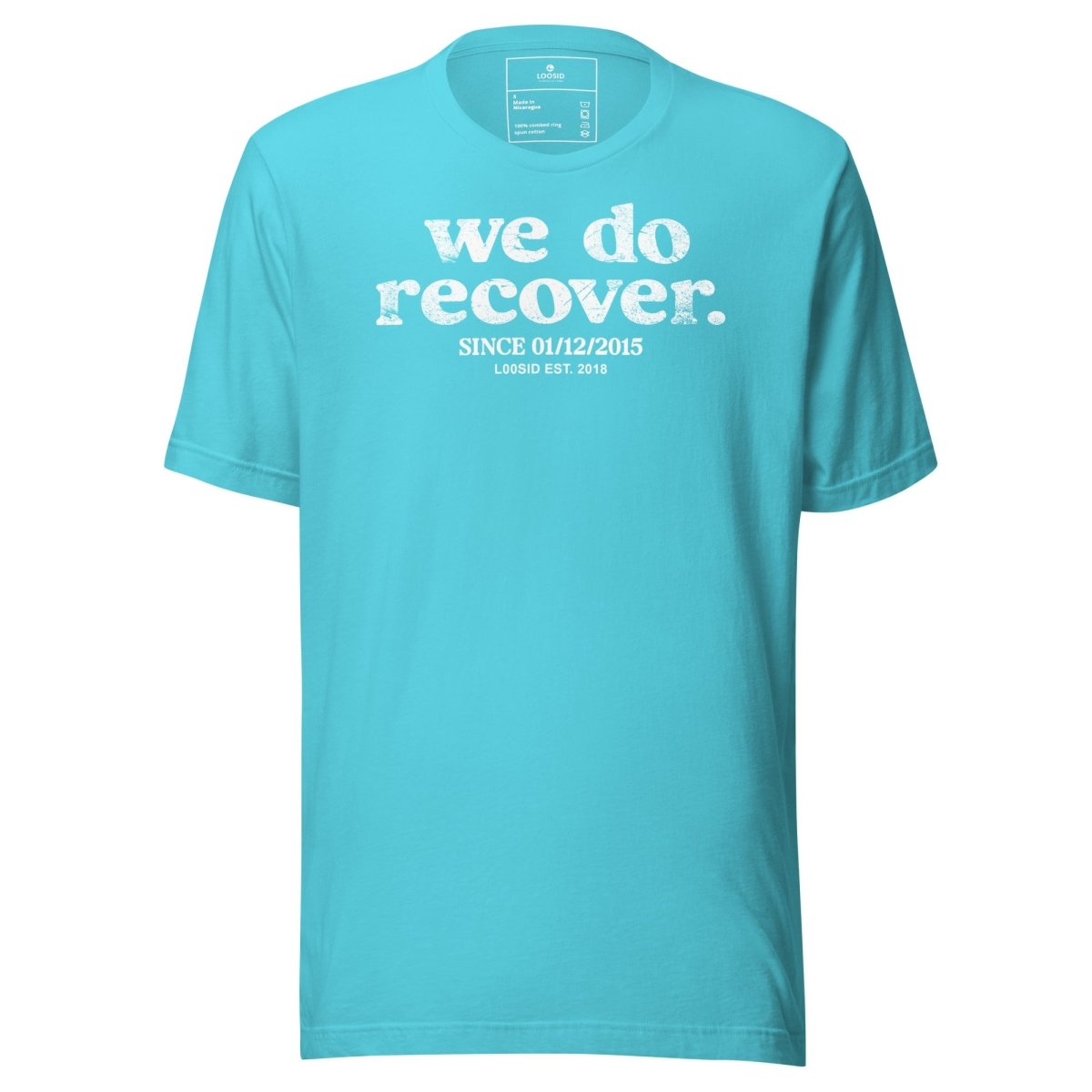 We Do Recover Sober T Shirt product photo (view 20)