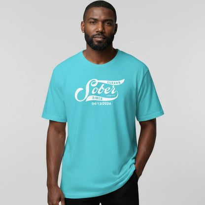 Sober Since Sober T Shirt product photo (view 10)