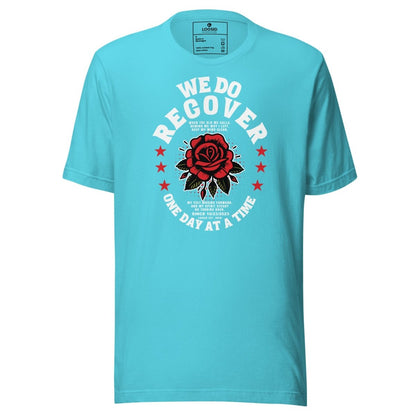 We Do Recover Sober T Shirt packaging detail (view 8)