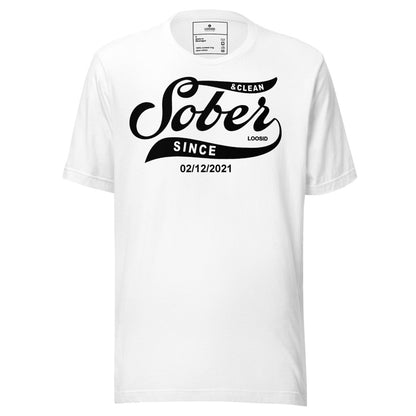 Sober Since Sober T Shirt lifestyle view (view 15)