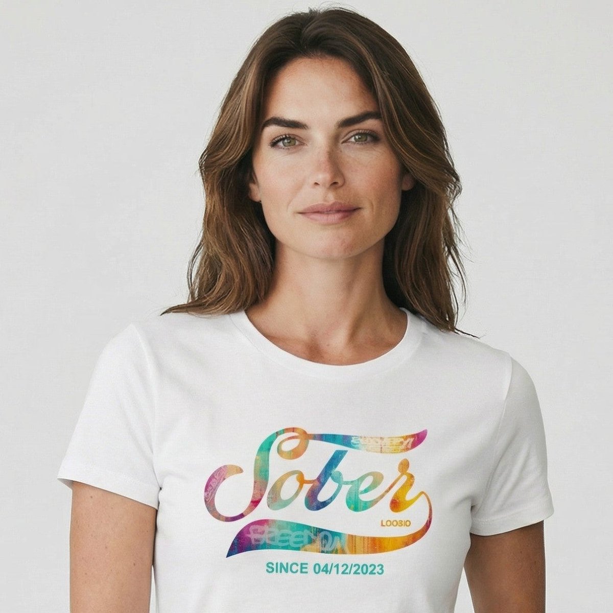 Recovery Sober Since Sober Sober T Shirt featuring the design (view 21)