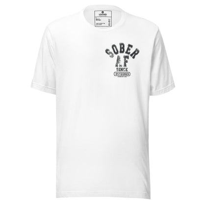 Sober AF Sober T Shirt packaging detail (view 8)