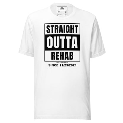Straight Outta Rehab Sober T Shirt product photo (view 20)