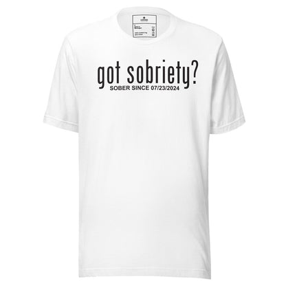 Got Sobriety Sober Since Sober T Shirt graphic detail (view 14)