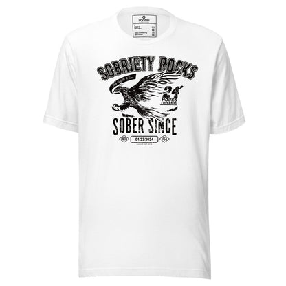 Sober Since Sober T Shirt graphic detail (view 14)
