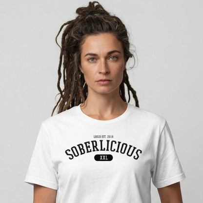 Vintage Soberlicious Sober T Shirt packaging detail (view 18)