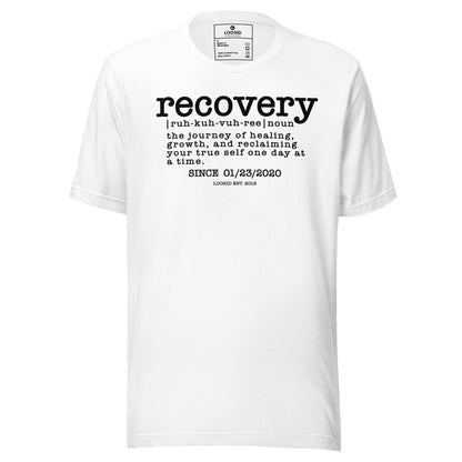 Recovery definition women Sober T Shirt product photo (view 20)