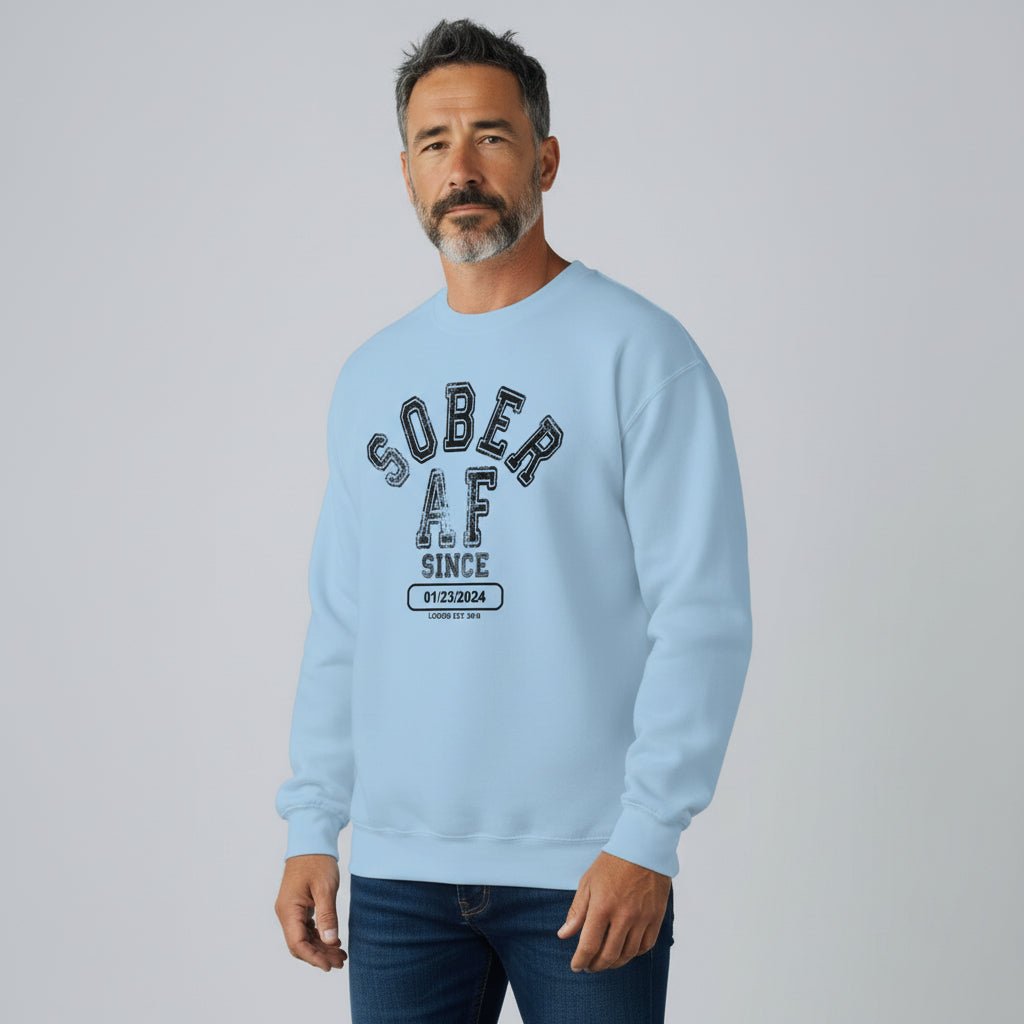 Sobriety Recovery Hoodie graphic detail (view 24)