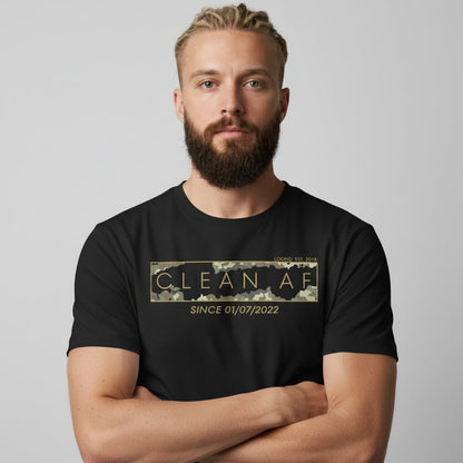 Loosid Since Date Men's Sobriety Sober T Shirt featuring the design