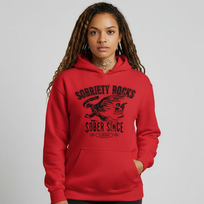 Sober Since Recovery Hoodie graphic detail (view 14)