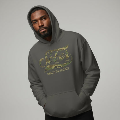 Sober Since Camo Recovery Hoodie product photo (view 10)