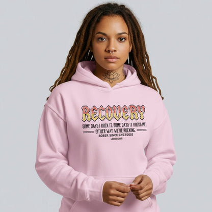 Recovery Rock Recovery Hoodie lifestyle view (view 35)