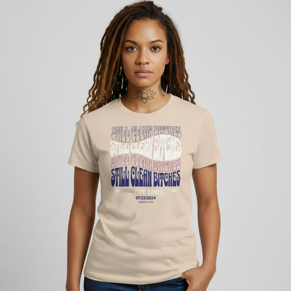 Still Clean B Sober T Shirt lifestyle view (view 25)