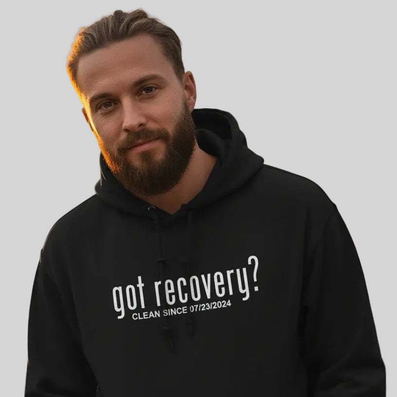 Loosid Got Recovery Recovery Hoodie featuring the design