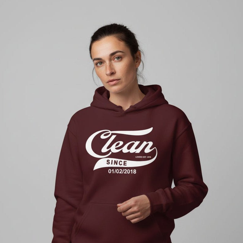 Clean Since Hoodie with Date Recovery Hoodie packaging detail (view 18)