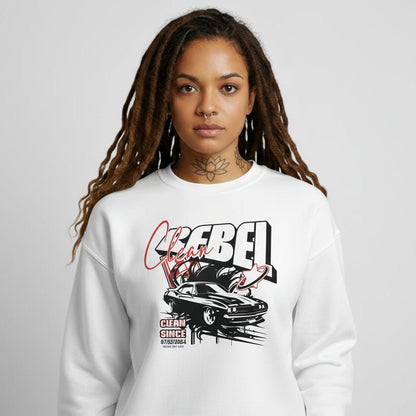 Clean Since Recovery Hoodie flat lay styled image (view 3)