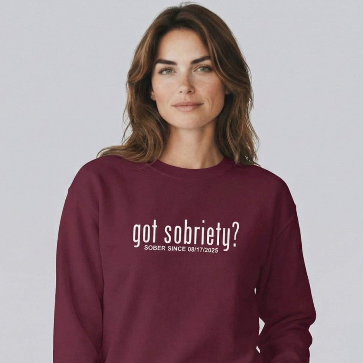 Got Sobriety Recovery Hoodie graphic detail (view 14)
