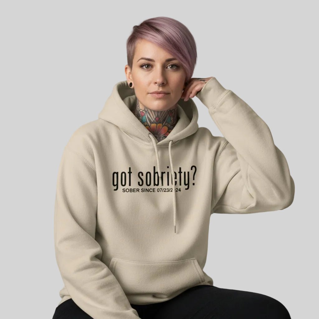 Got Sobriety Recovery Hoodie product photo (view 30)